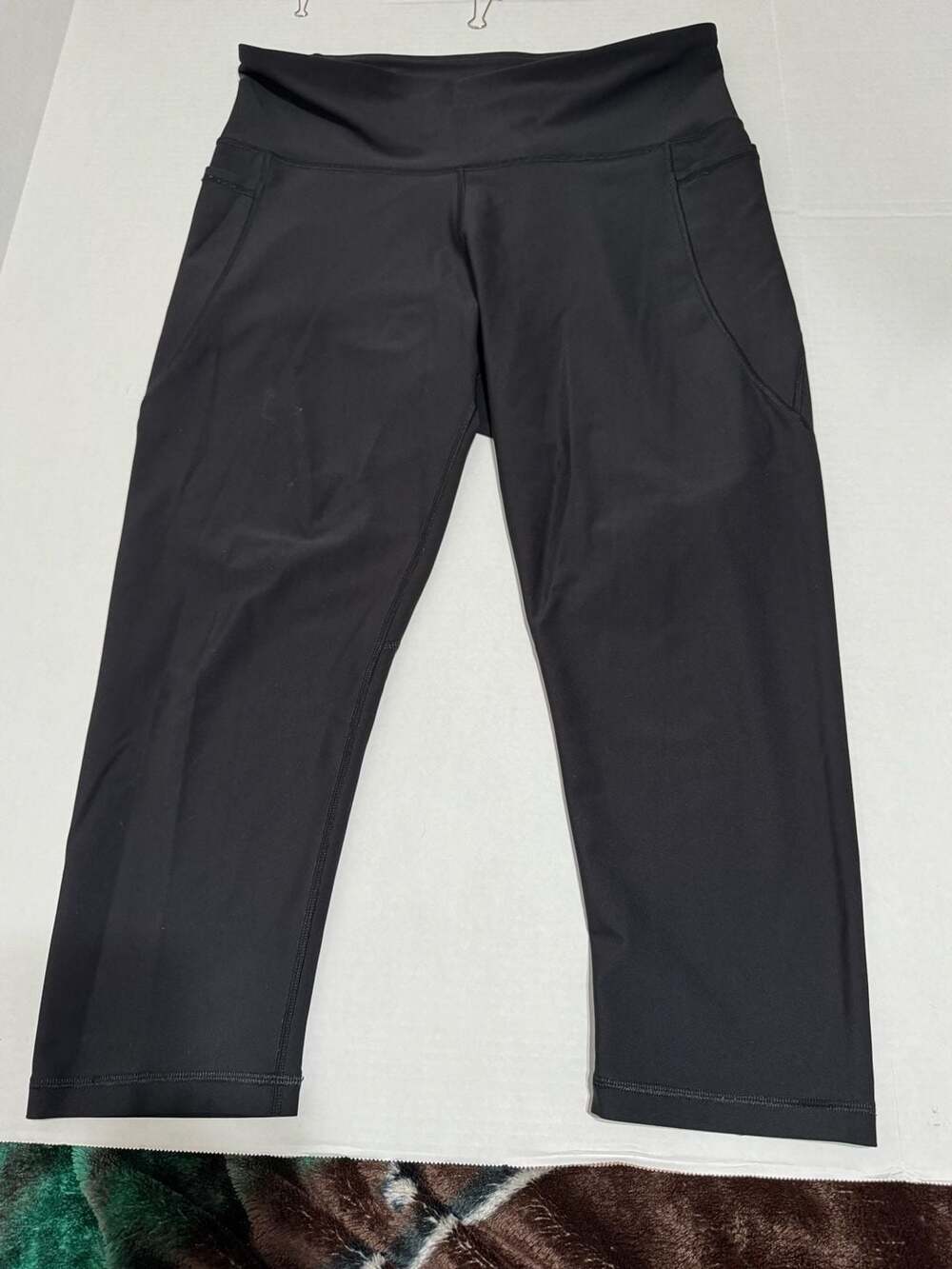 Old Navy Active Workout Leggings Black cropped